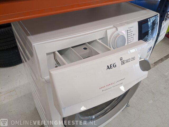 Booth Systematisch Betekenisvol Wasmachine 8.0kg AEG 6000 serie, L6FB84GS » Onlineveilingmeester.nl