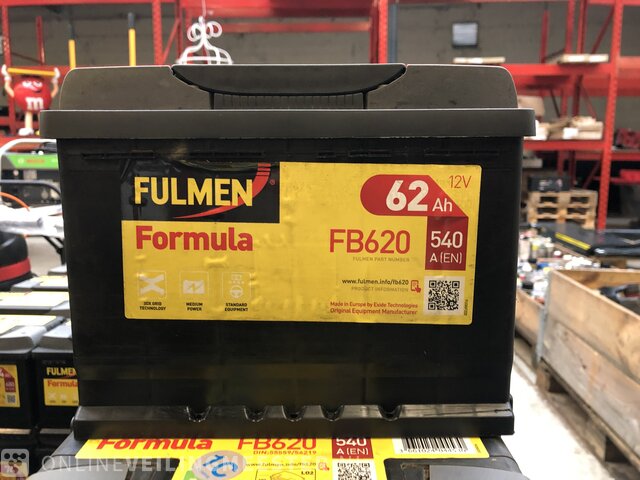 Fulmen - Batterie voiture FULMEN Formula FB620 12V 62Ah 540A