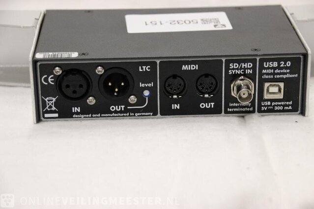 MIDI Timecode Interface MIF 4 Rosendahl, Interface » Onlineauctionmaster.com