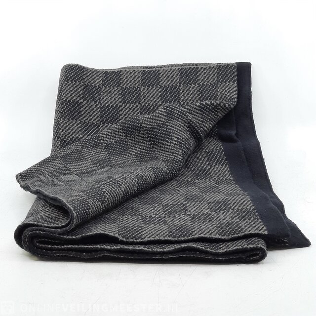 Louis Vuitton Louis Vuitton x Supreme Monogram Wool Scarf (SHG