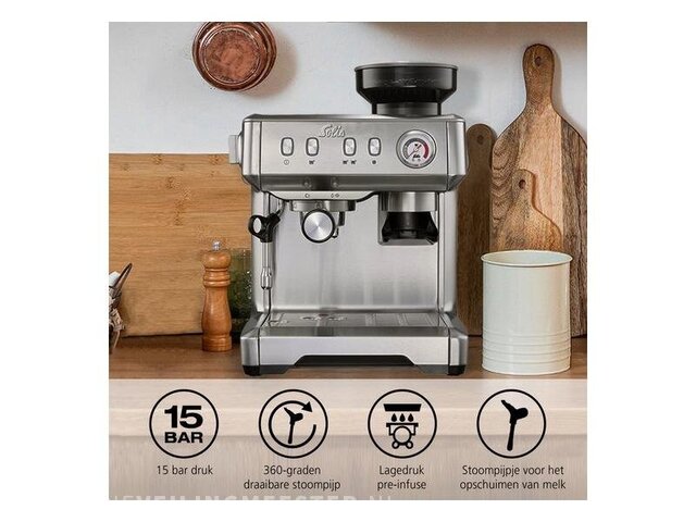Machine　1018　Espresso　Grind　Solis　Infuse　1x　SCH　Compact　»